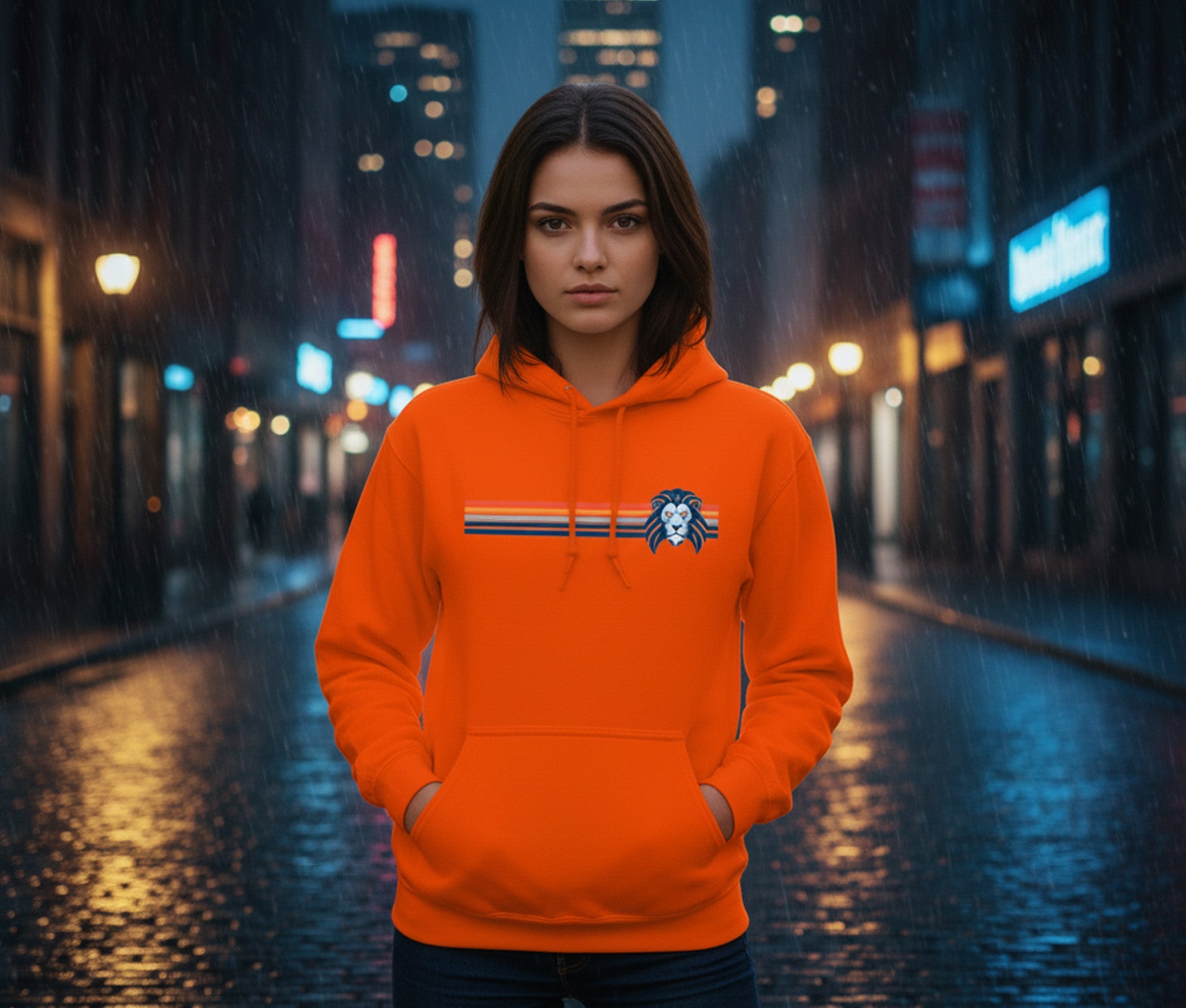 Hometown Striped Lion