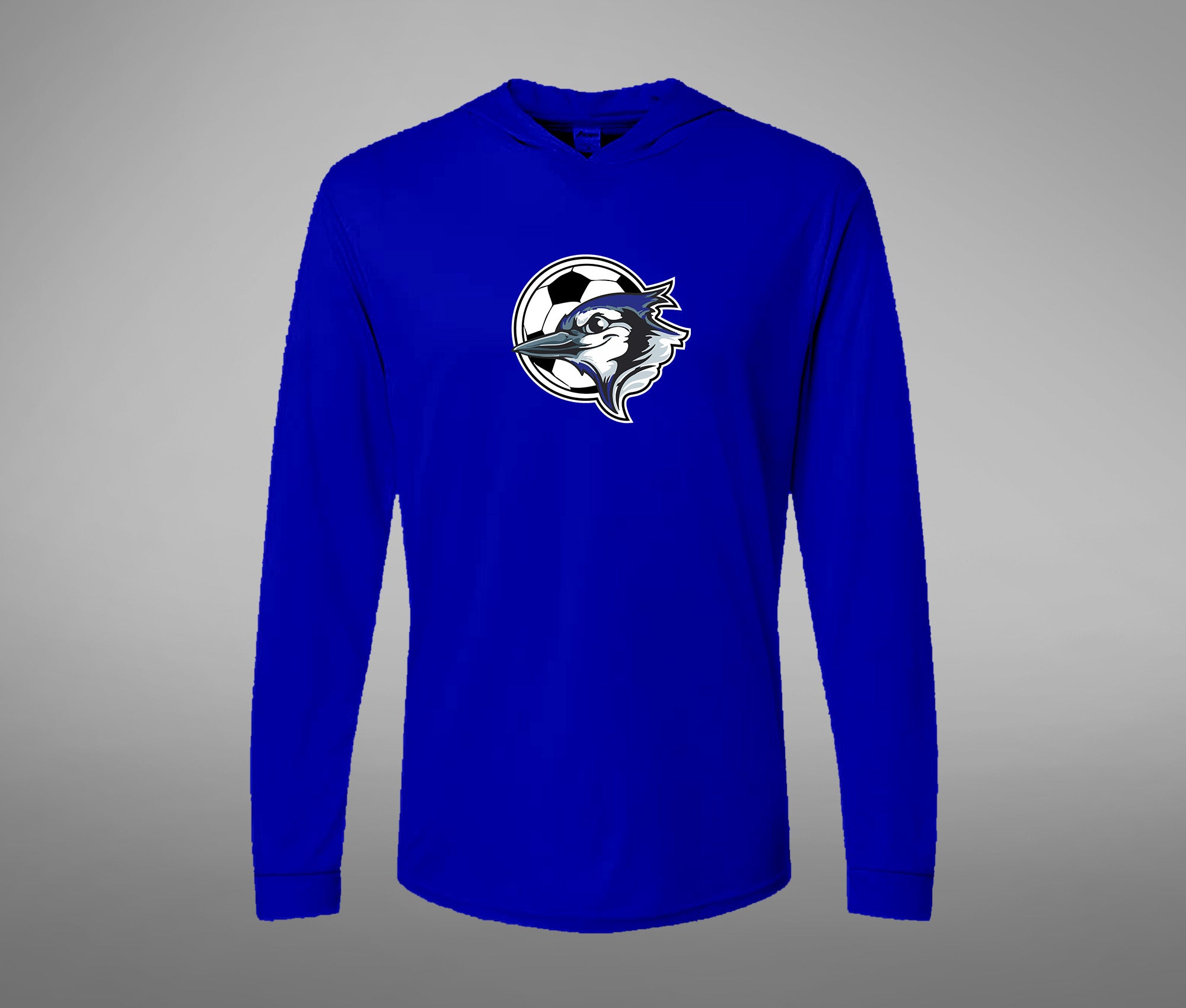 Hooded Performance Long Sleeve Tee (BIRD)