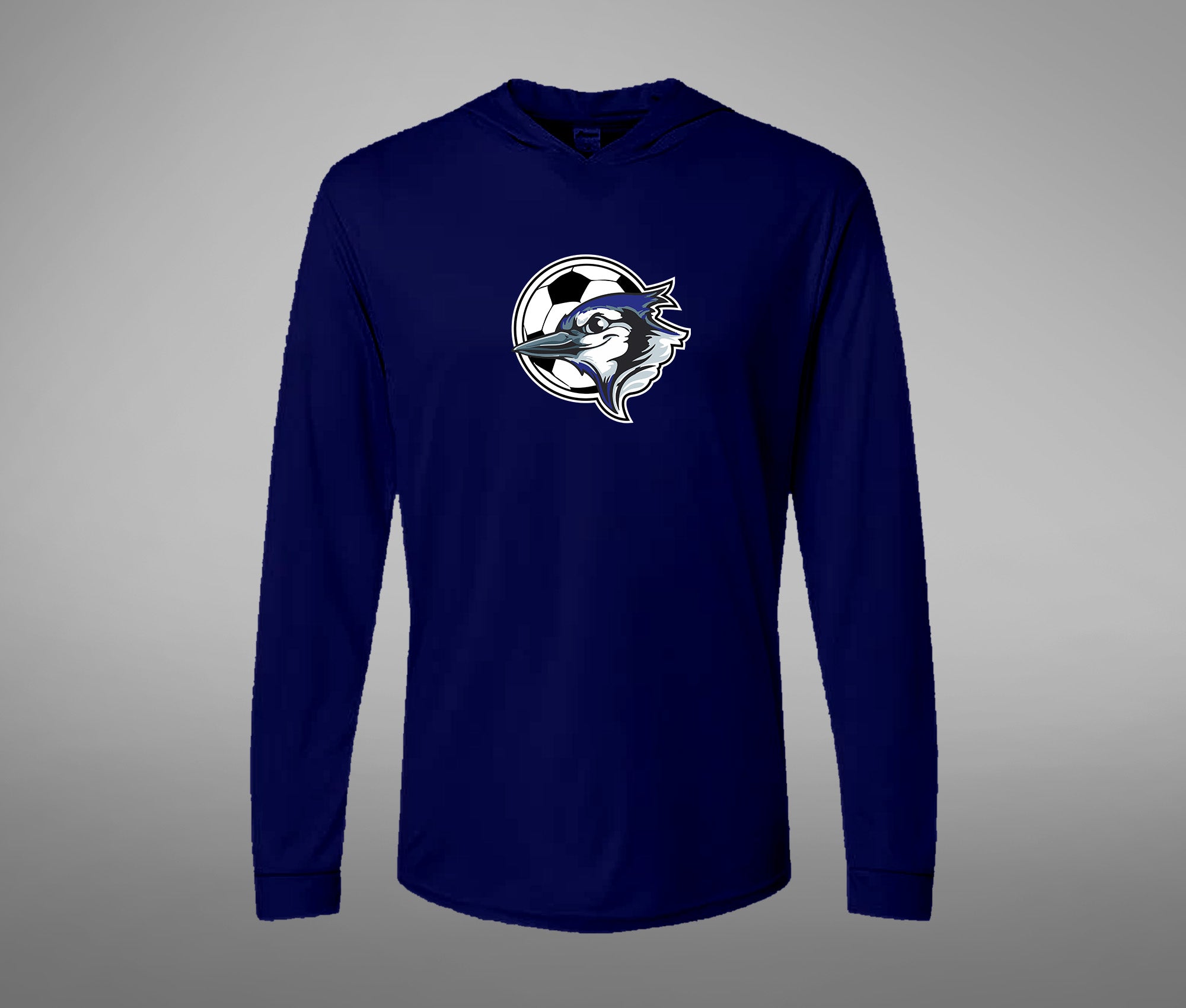 Hooded Performance Long Sleeve Tee (BIRD)