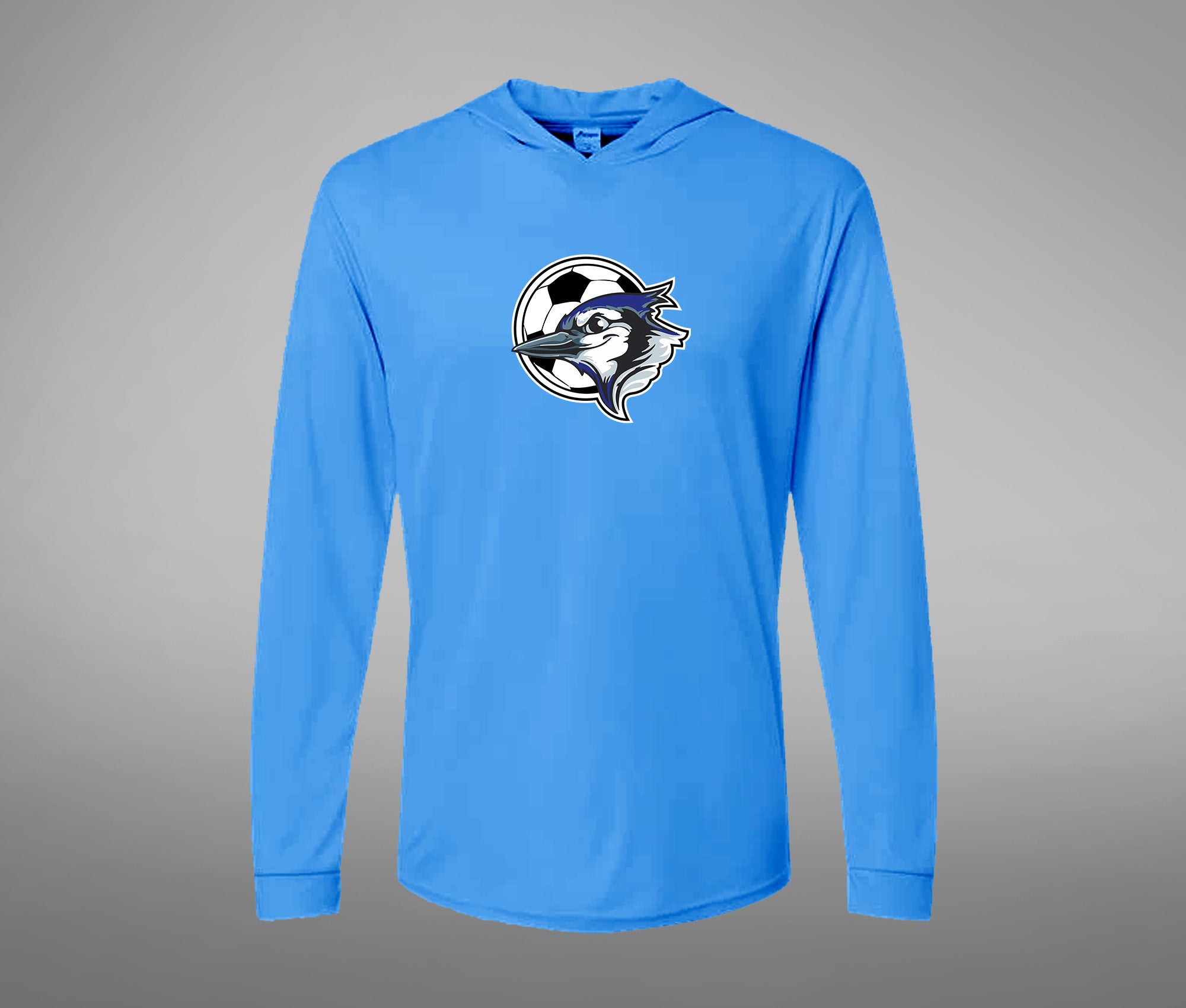 Hooded Performance Long Sleeve Tee (BIRD)