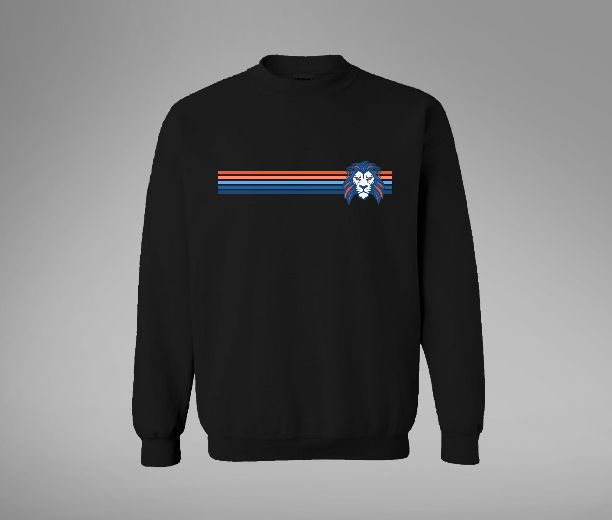 Striped Lion Comfy Crew