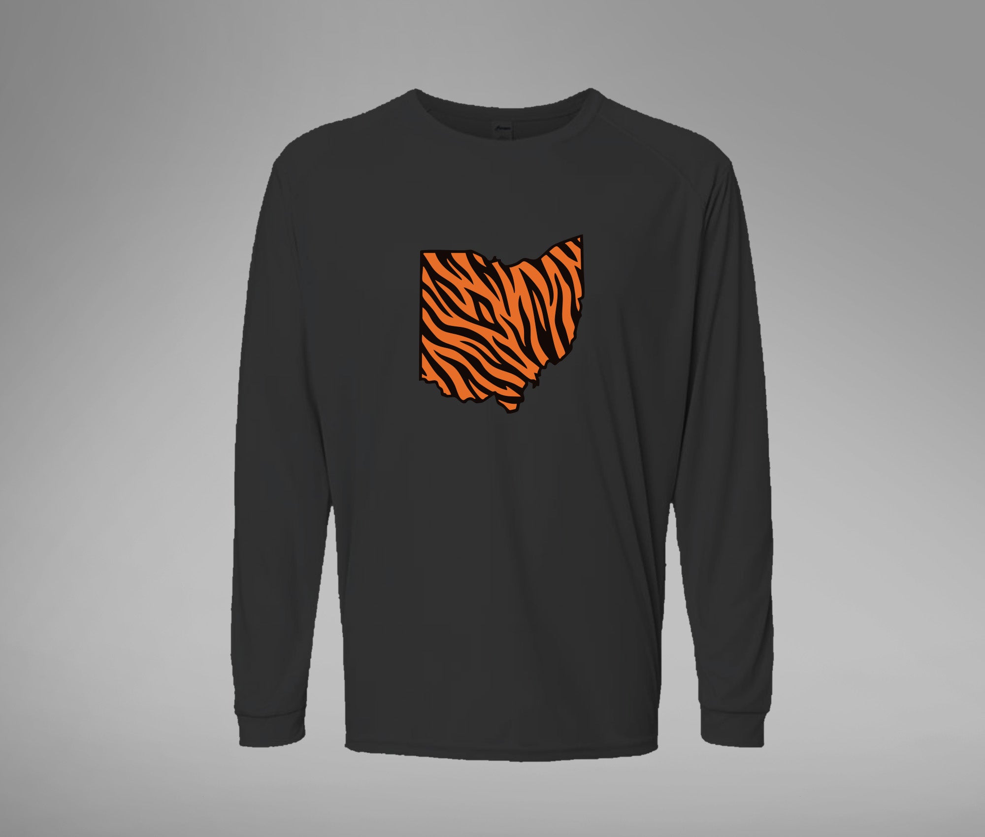 Striped Ohio Performance Long Sleeve