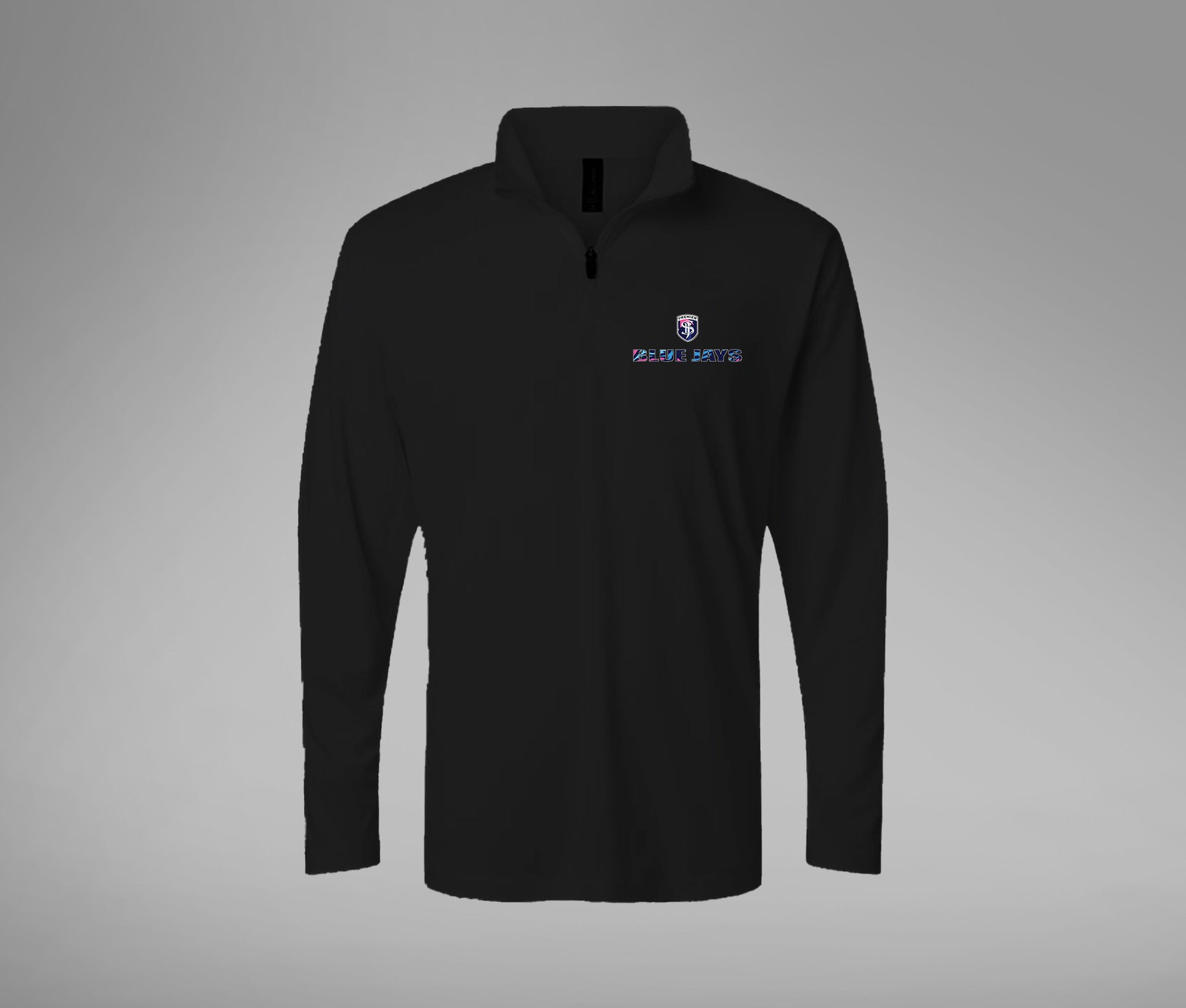 Performance Quarter Zip (BLUE  JAYS GIRLS)