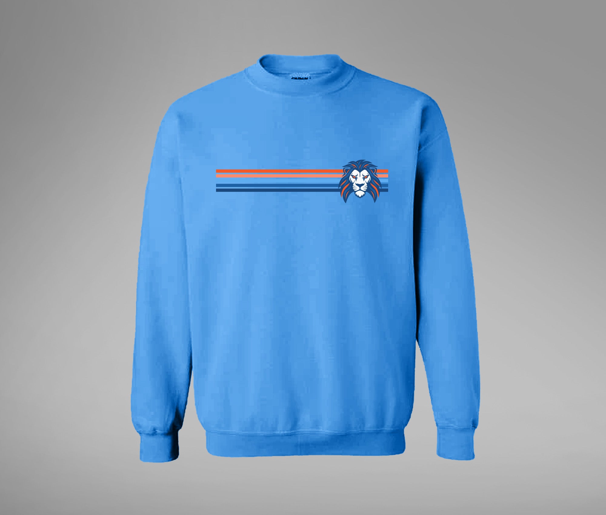 Striped Lion Comfy Crew