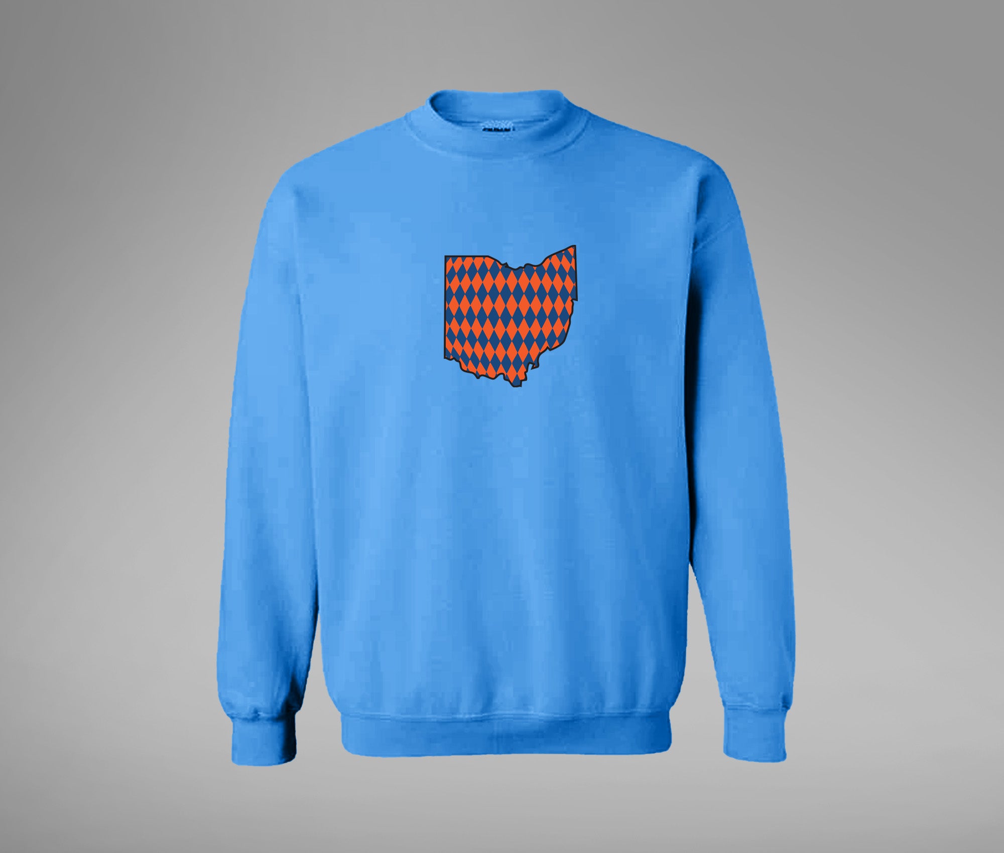 Orange and Blue Ohio Comfy Crew