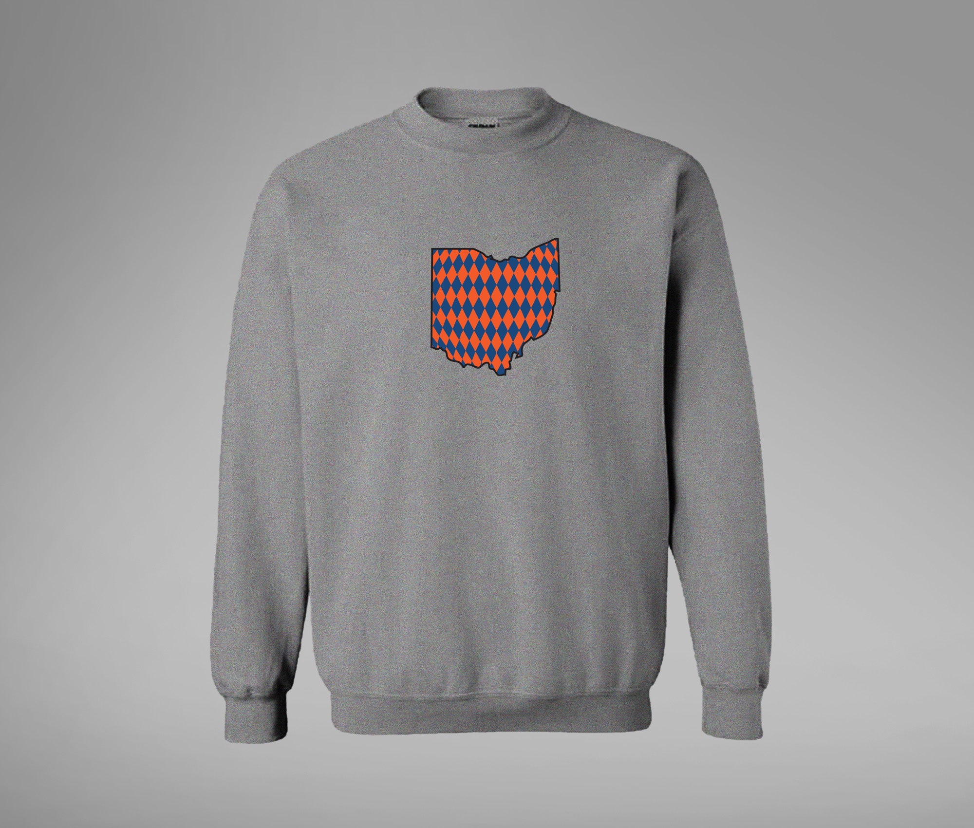 Orange and Blue Ohio Comfy Crew