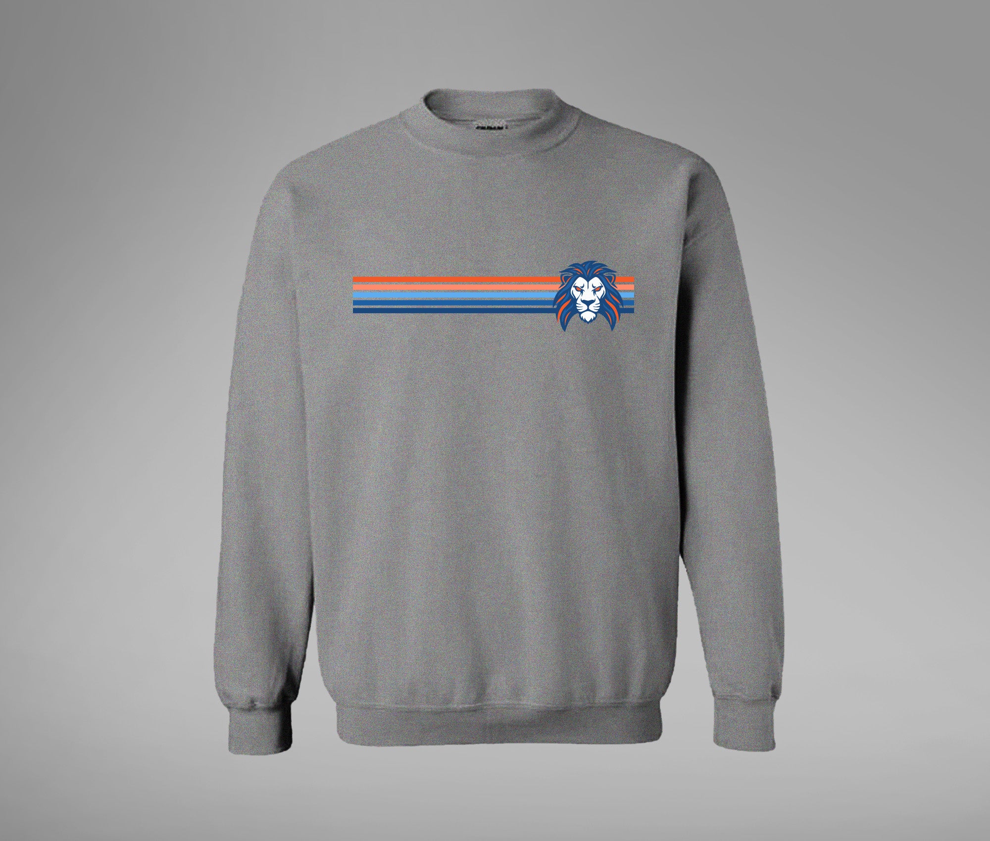 Striped Lion Comfy Crew