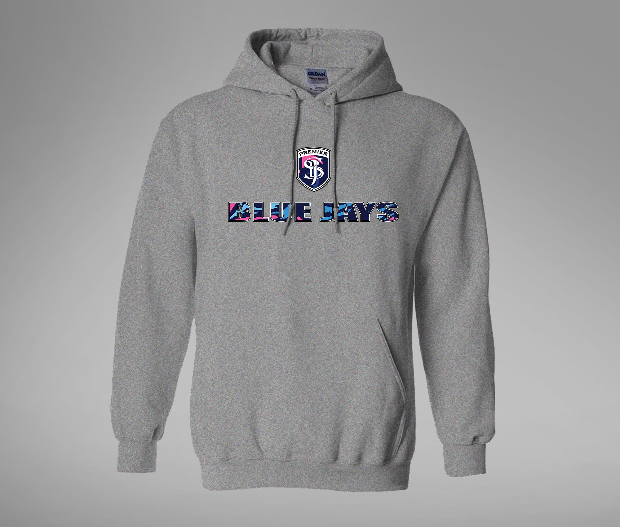 SJB Premier Hooded Sweatshirt (Blue Jays Girls)