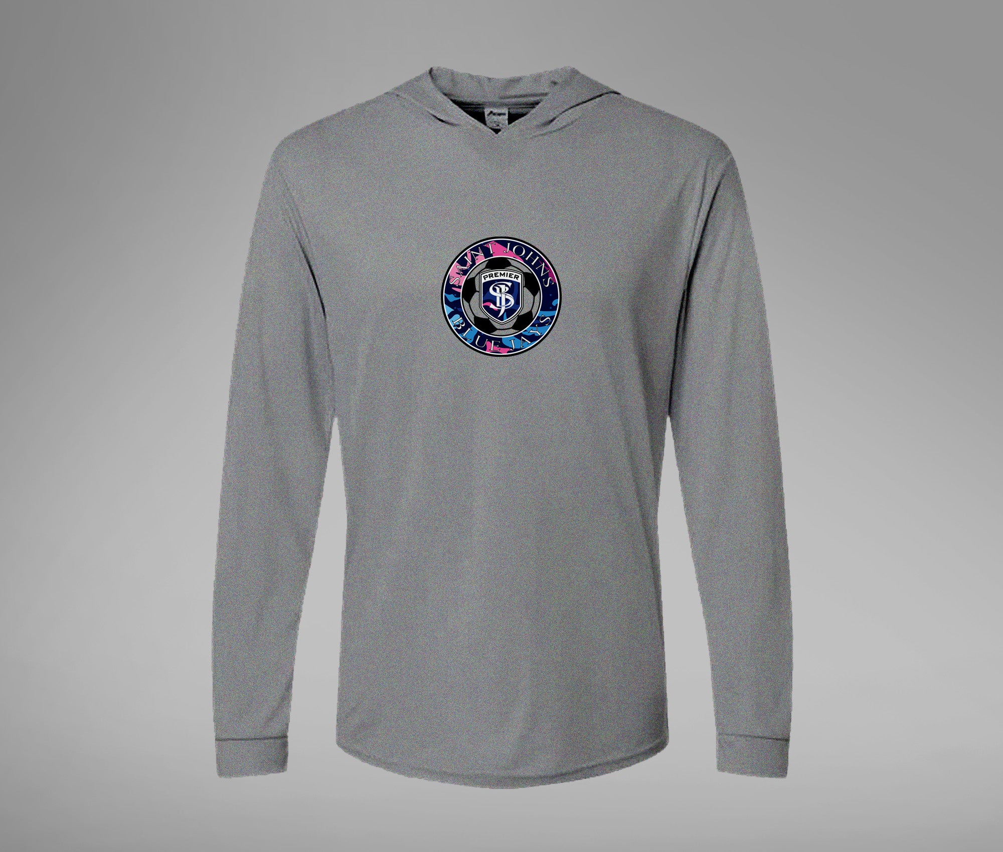 Hooded Performance Long Sleeve Tee (GIRLS ROUND)