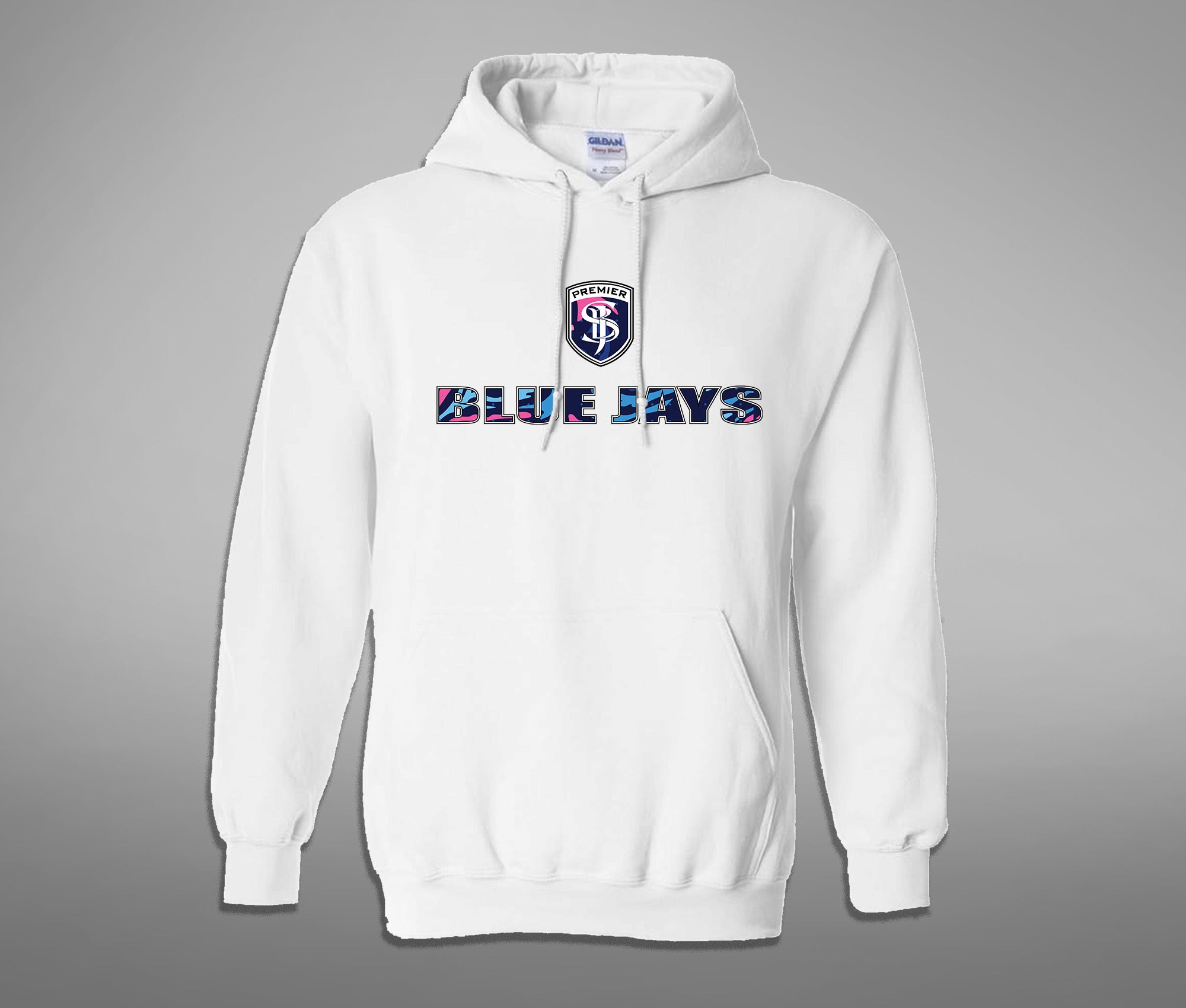 SJB Premier Hooded Sweatshirt (Blue Jays Girls)