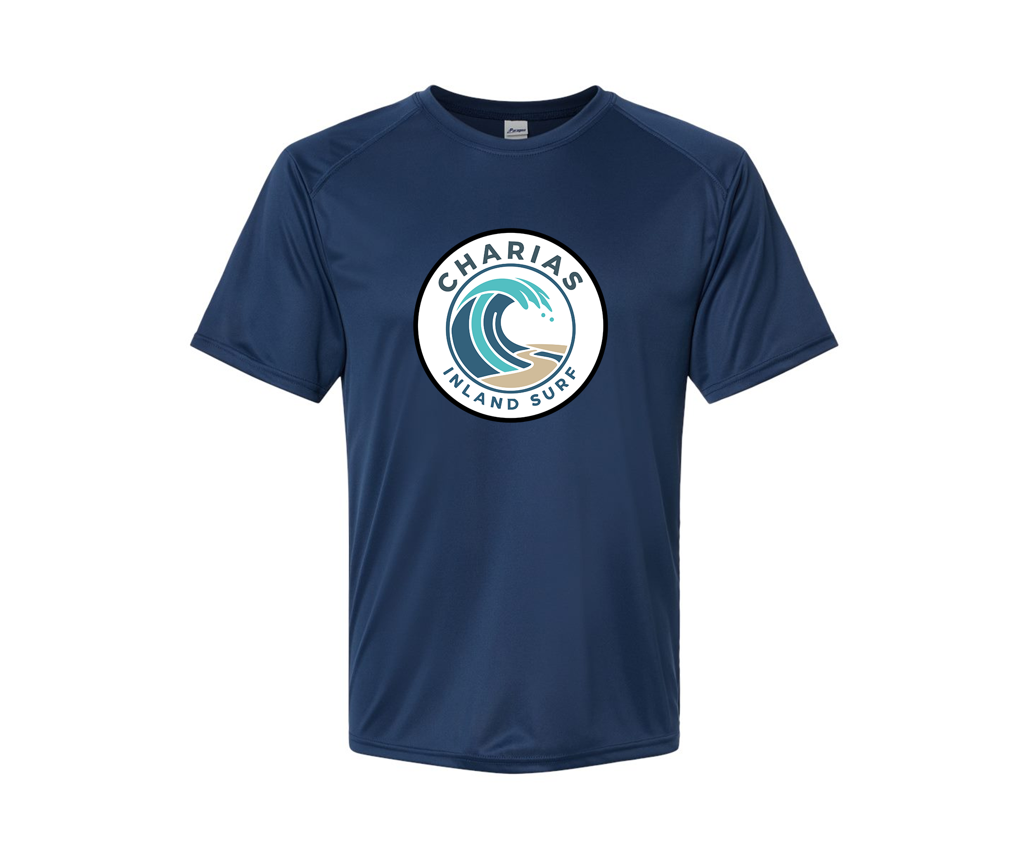 Blue Wave Performance Short Sleeve