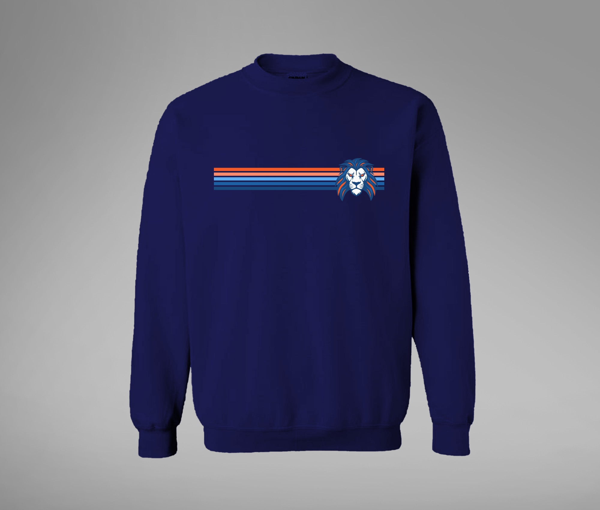 Striped Lion Comfy Crew