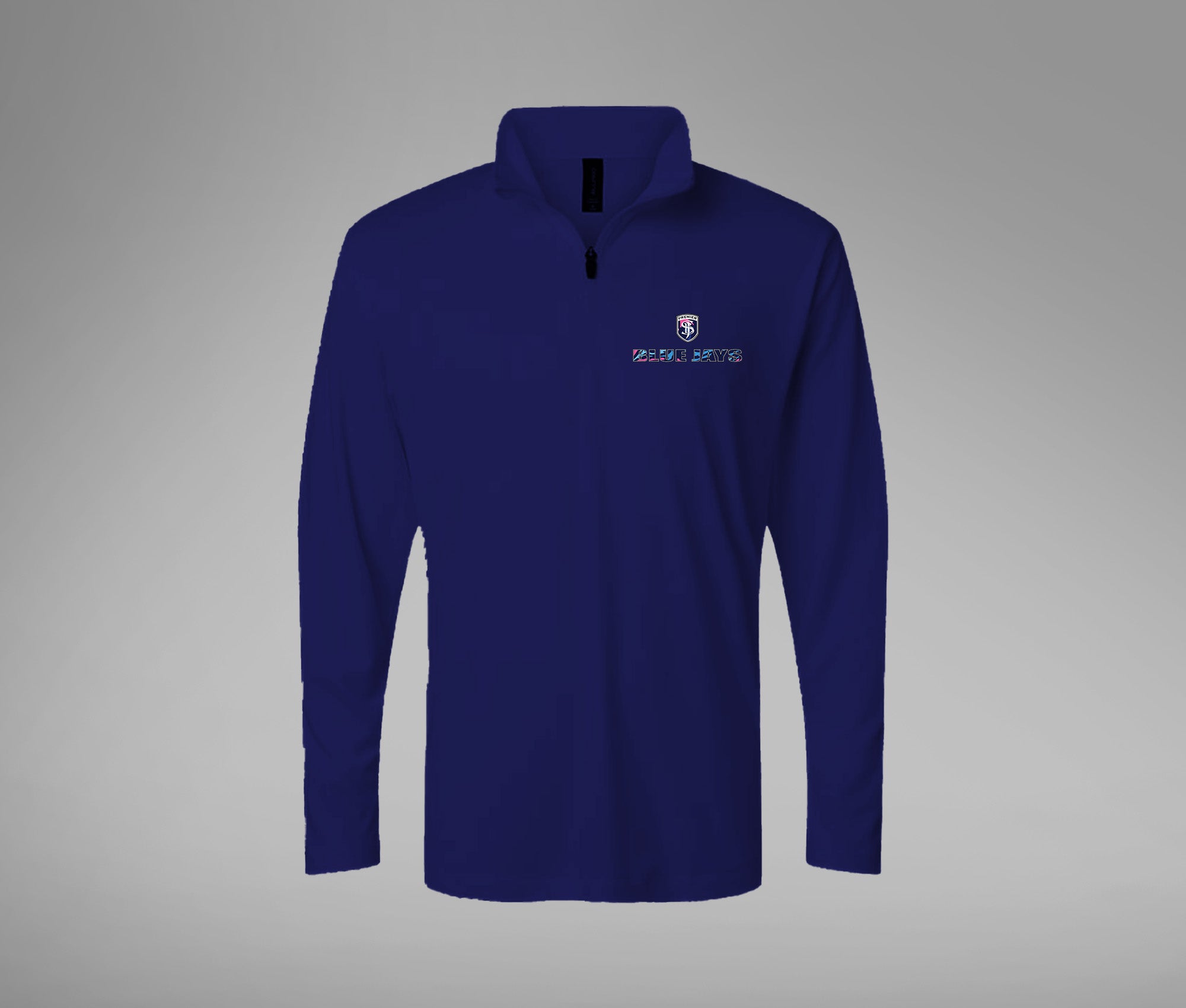Performance Quarter Zip (BLUE  JAYS GIRLS)
