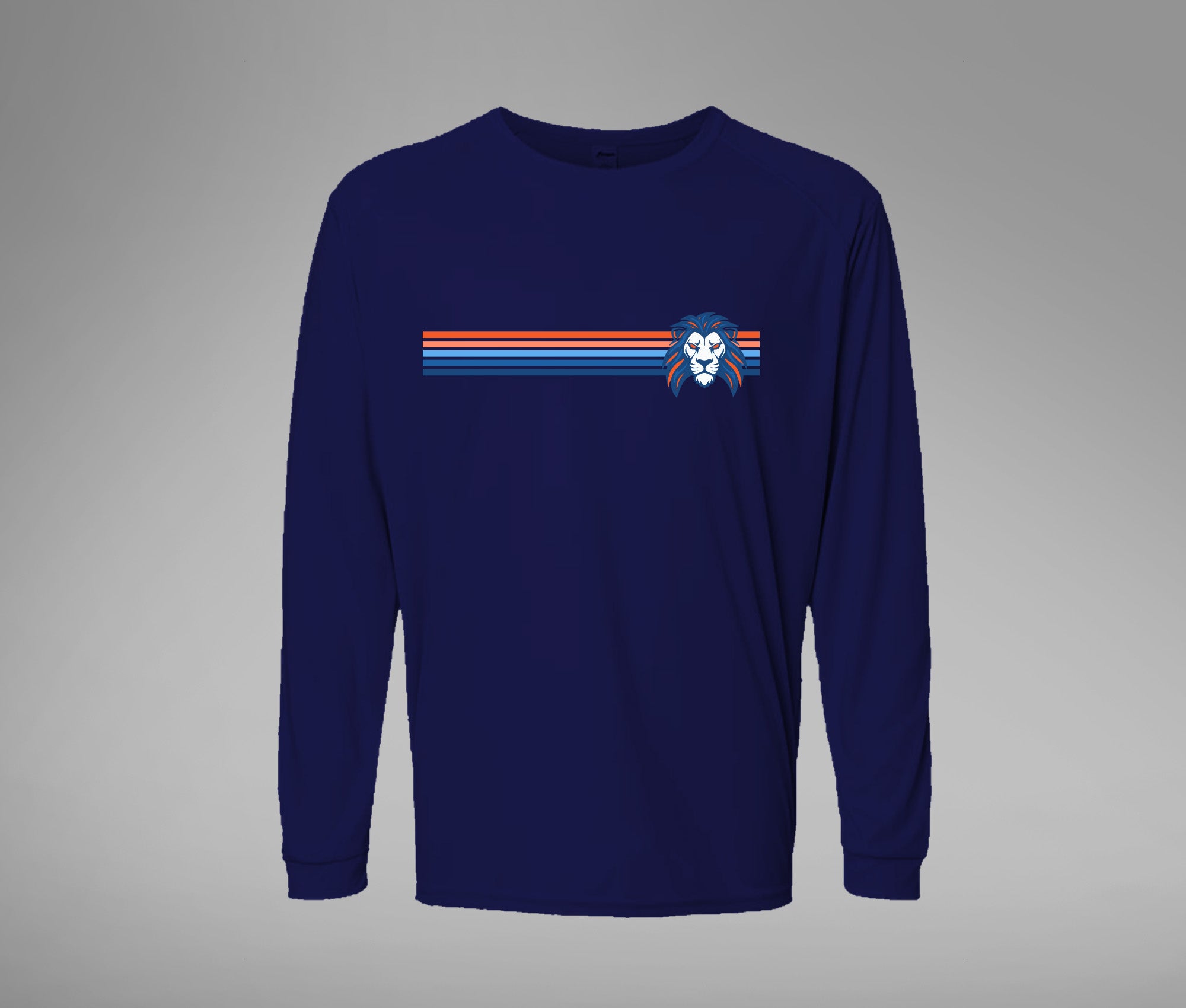 Striped Ohio Performance Long Sleeve