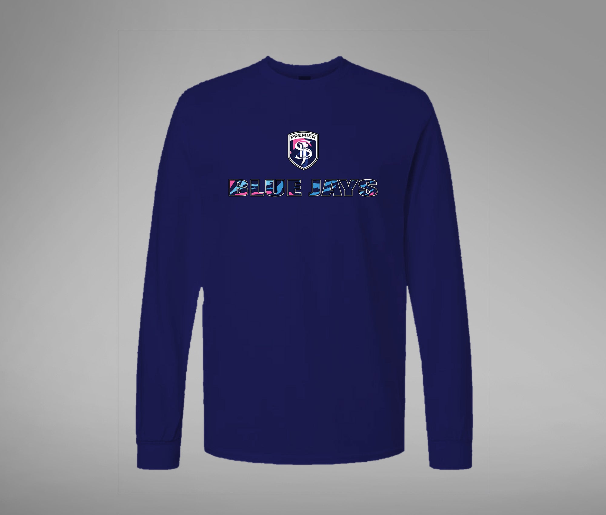 50/50 Dry Blend Long Sleeve (BLUE JAYS GIRLS)