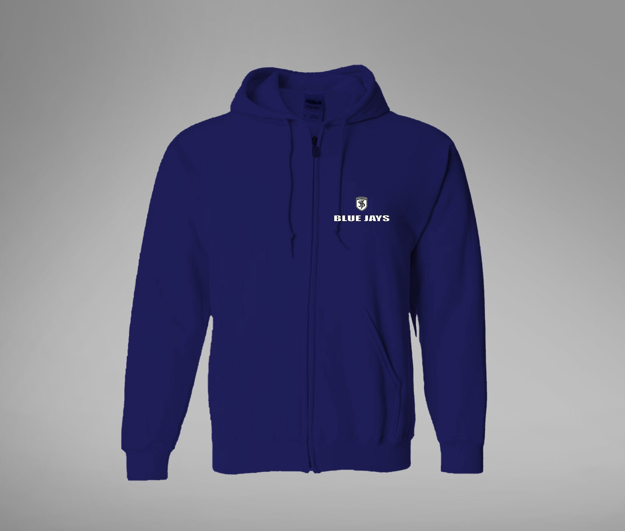 Hoodie Zip (BLUE JAYS)