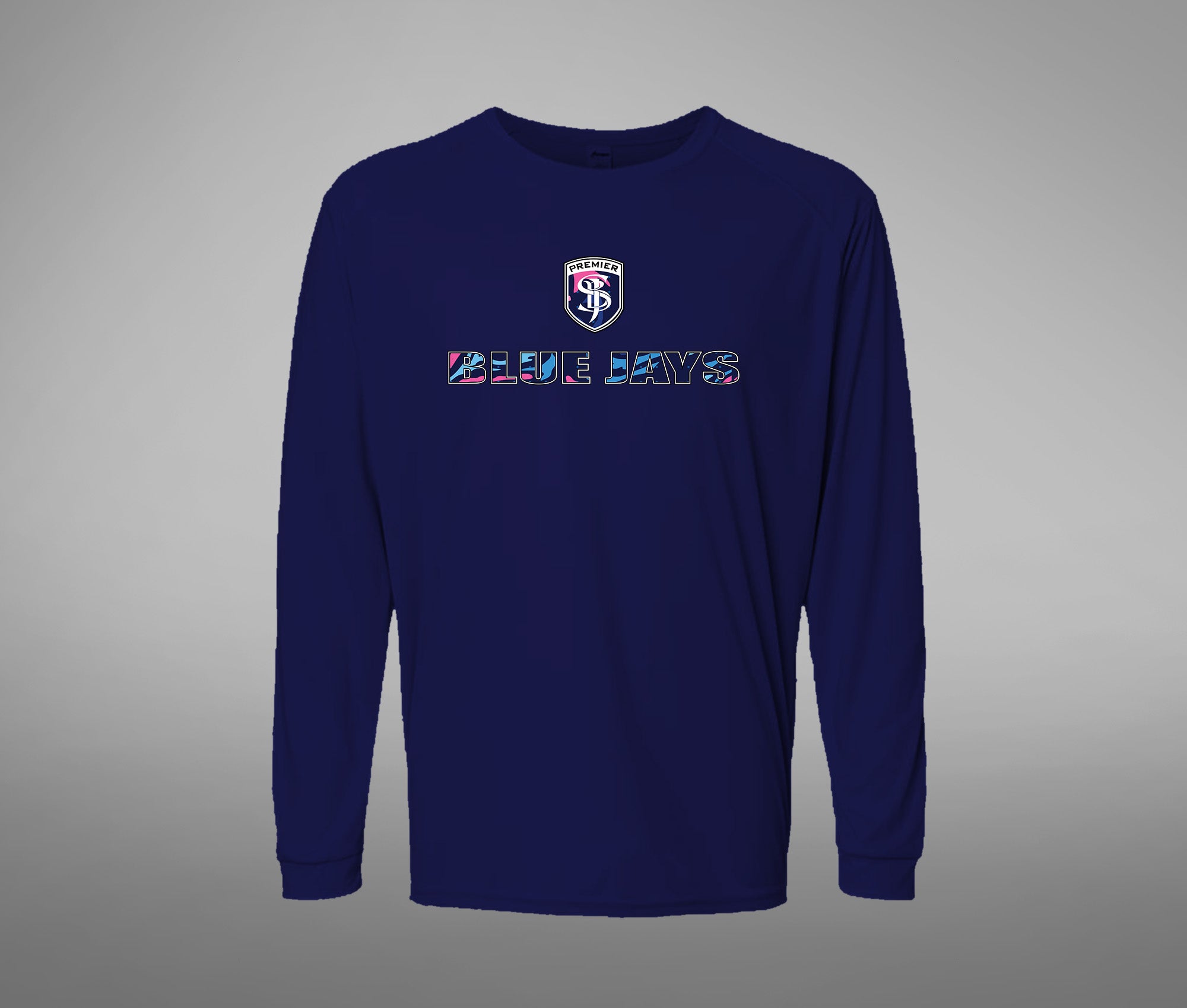 Long Sleeve Performance Shirt (BLUE JAYS GIRLS)