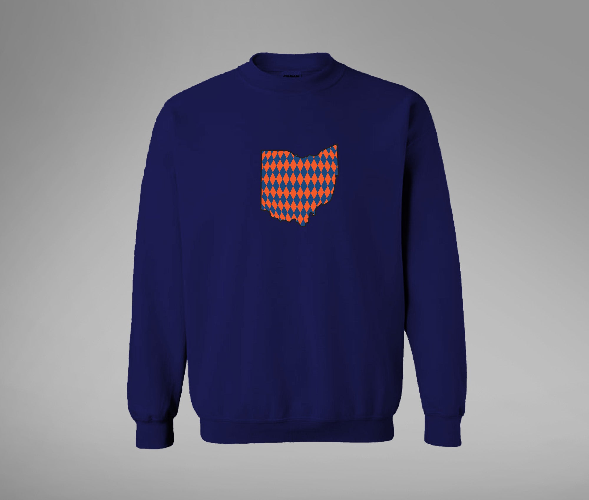 Orange and Blue Ohio Comfy Crew