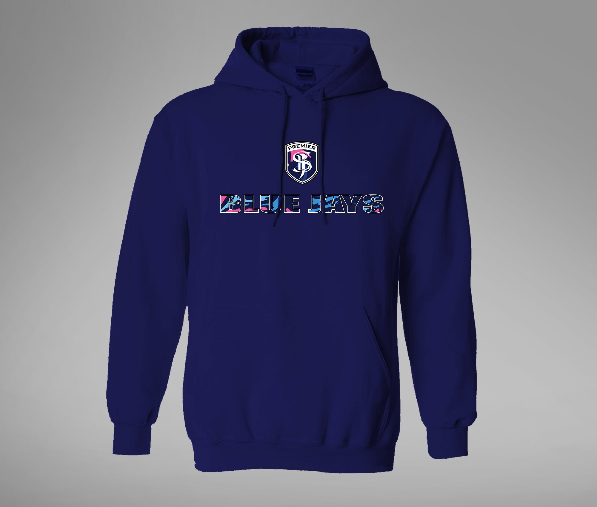 SJB Premier Hooded Sweatshirt (Blue Jays Girls)