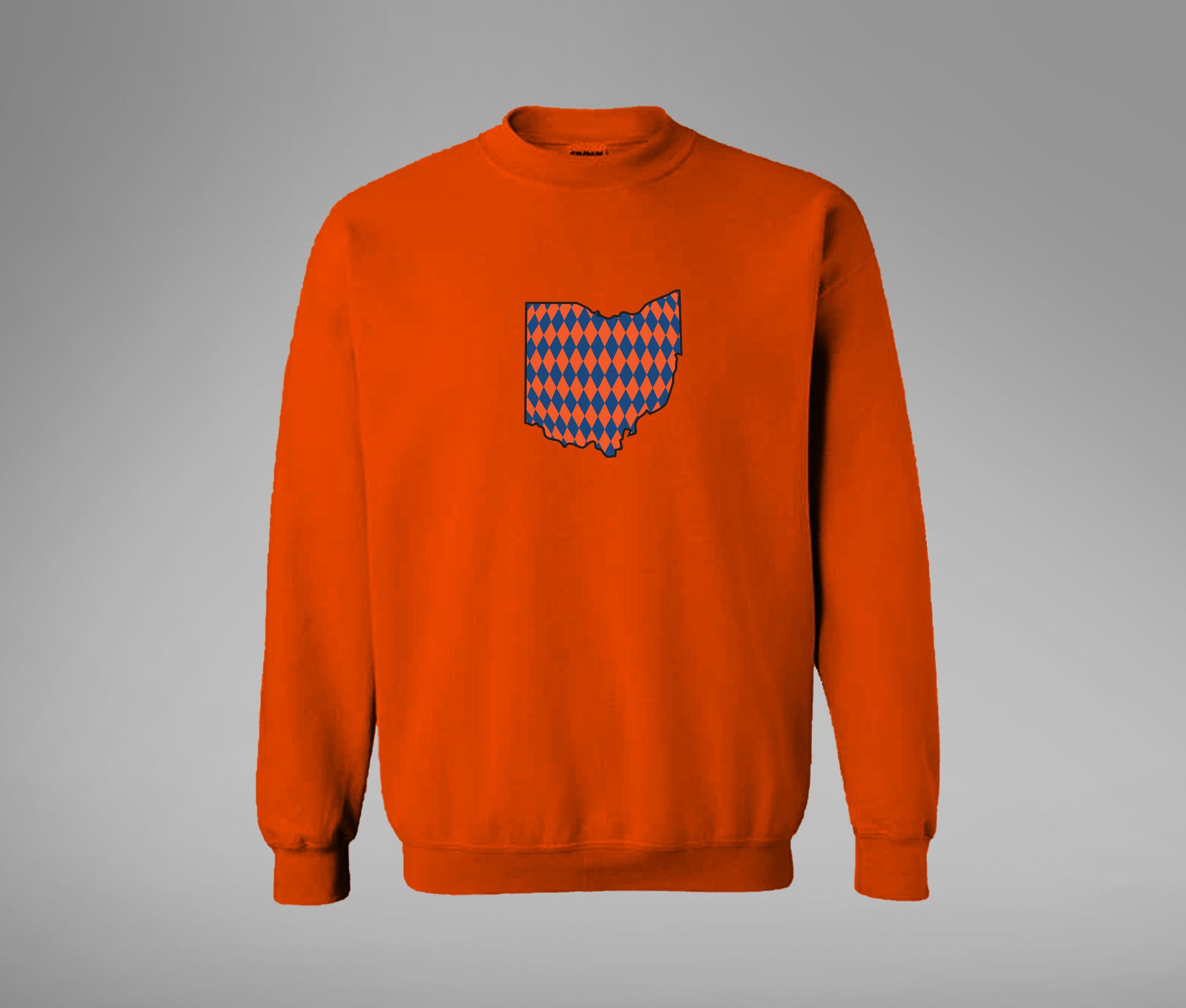 Orange and Blue Ohio Comfy Crew
