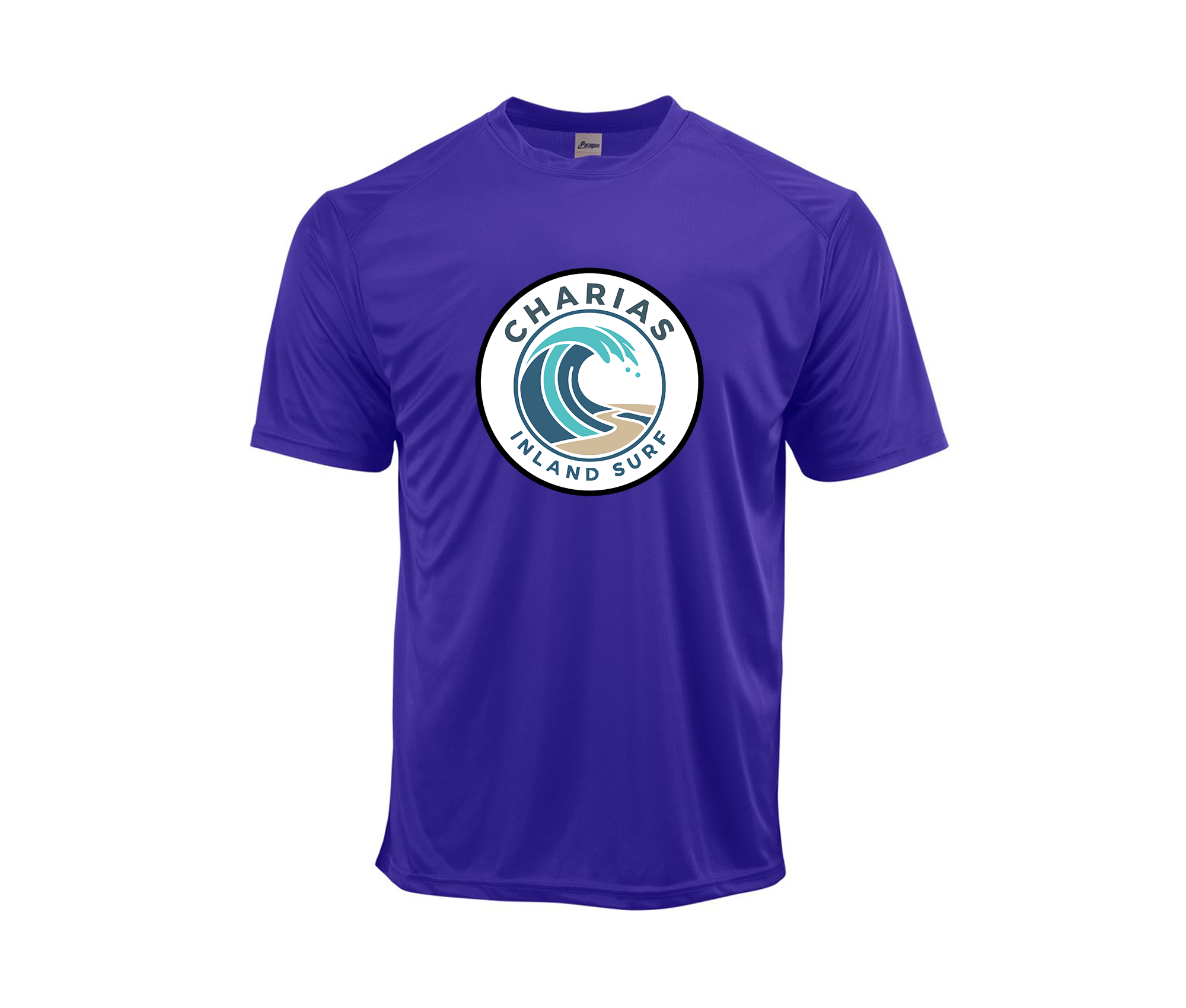 Blue Wave Performance Short Sleeve