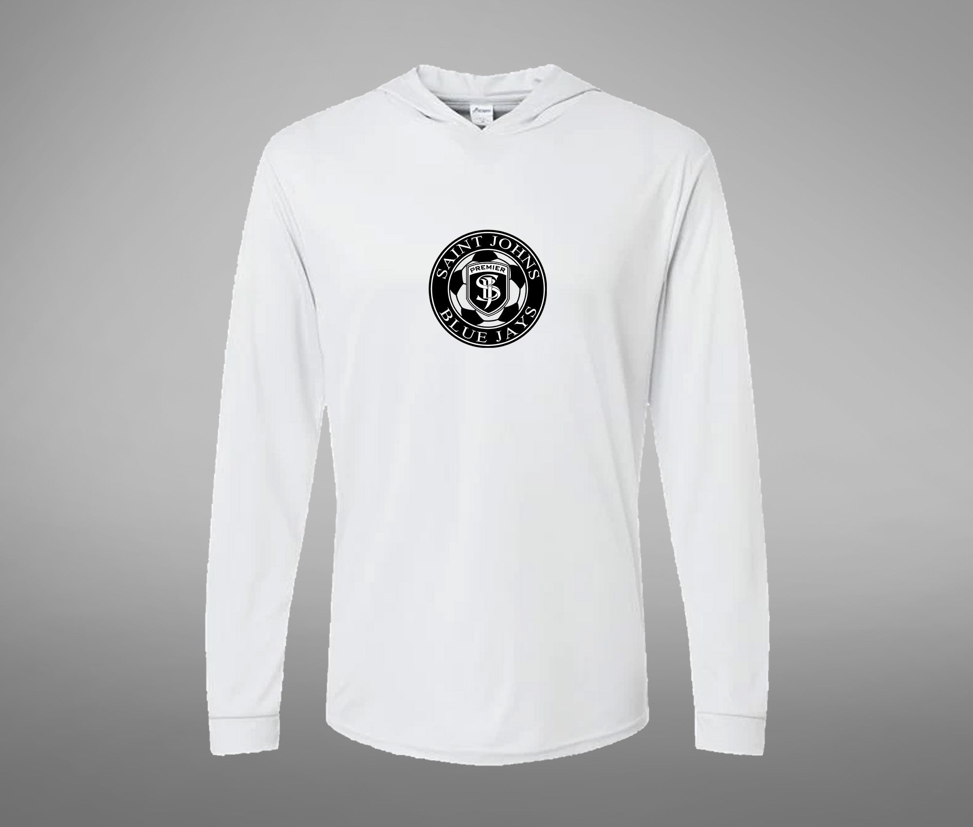 Hooded Performance Long Sleeve Tee (ROUND)