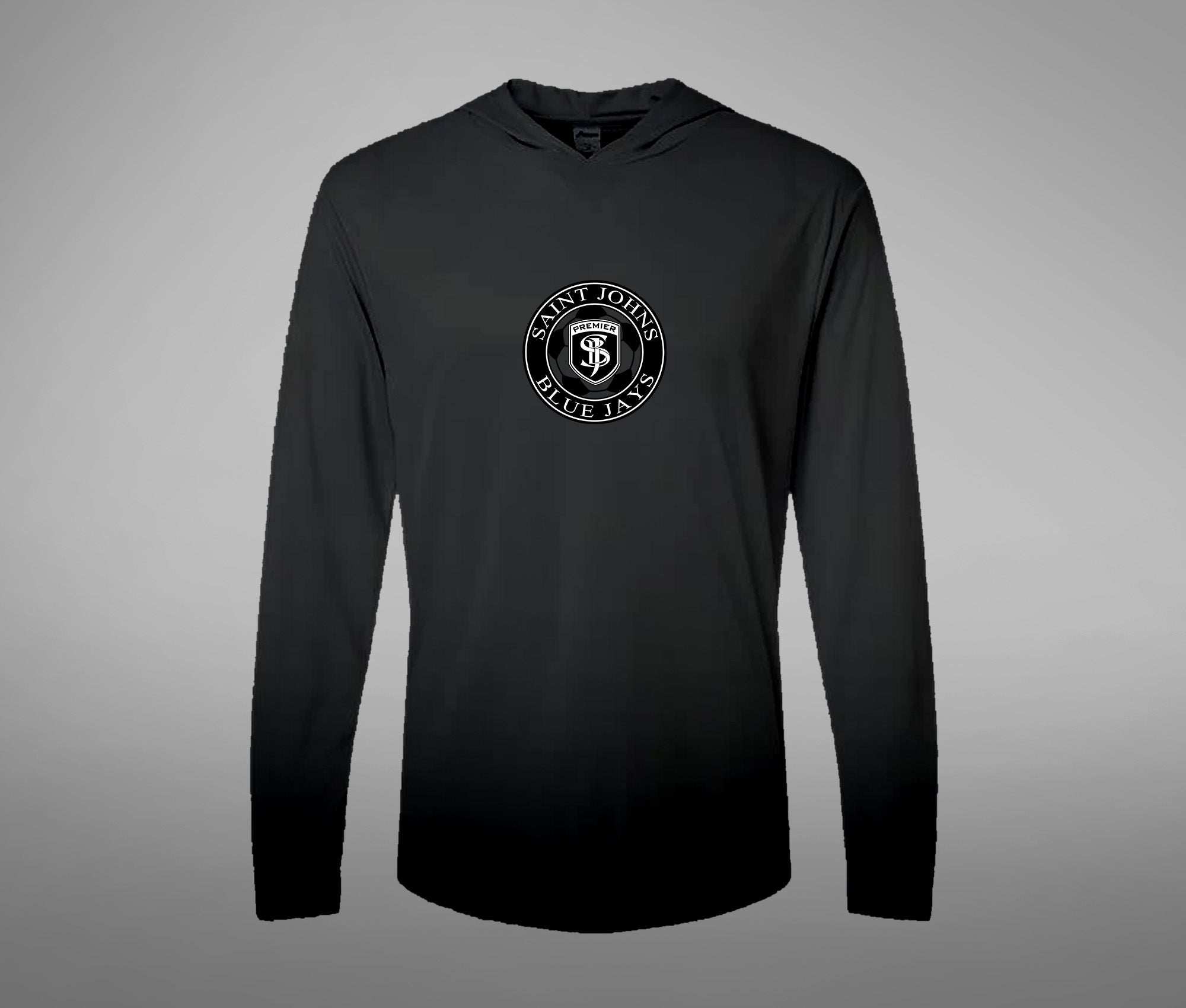 Hooded Performance Long Sleeve Tee (ROUND)