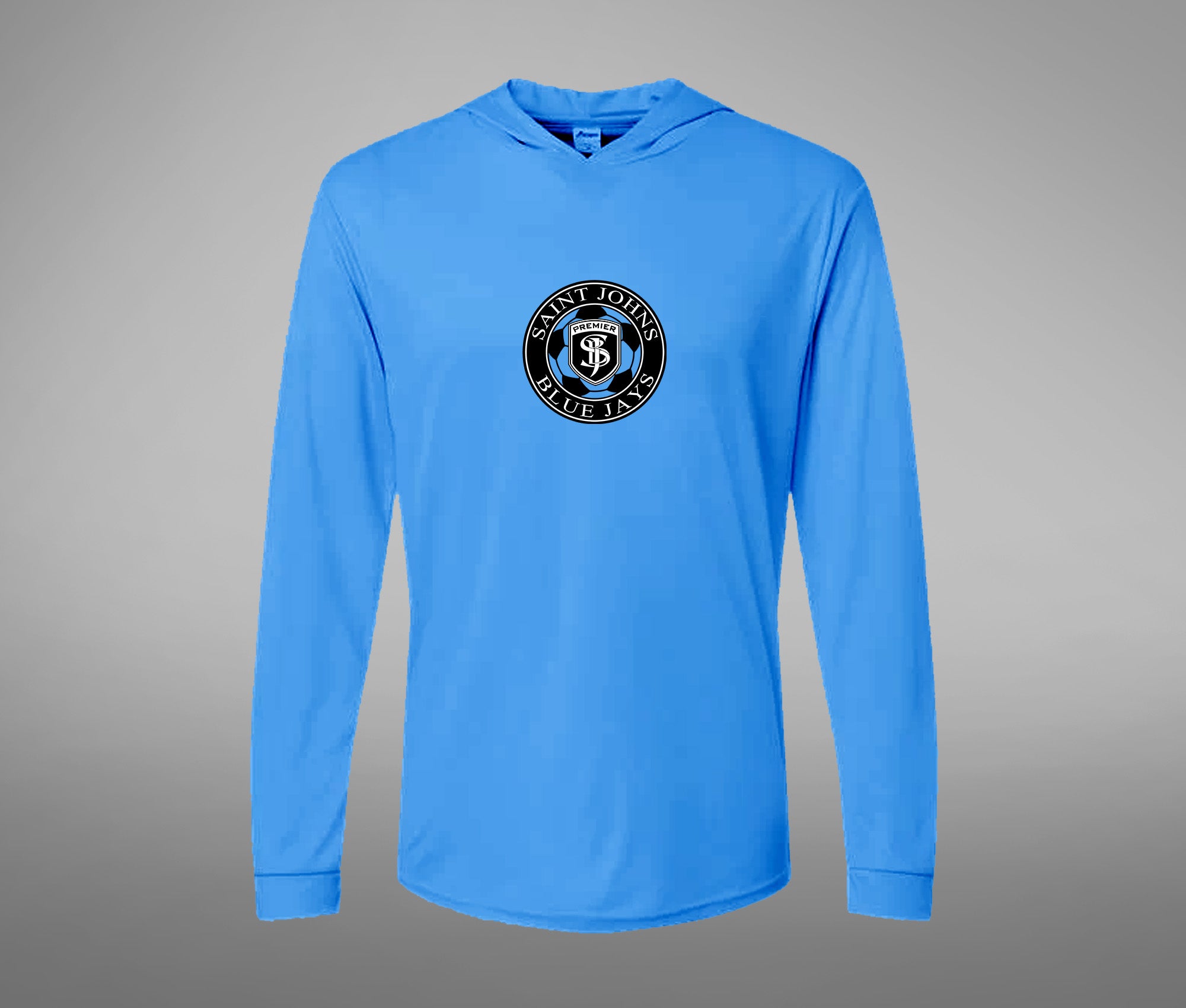 Hooded Performance Long Sleeve Tee (ROUND)