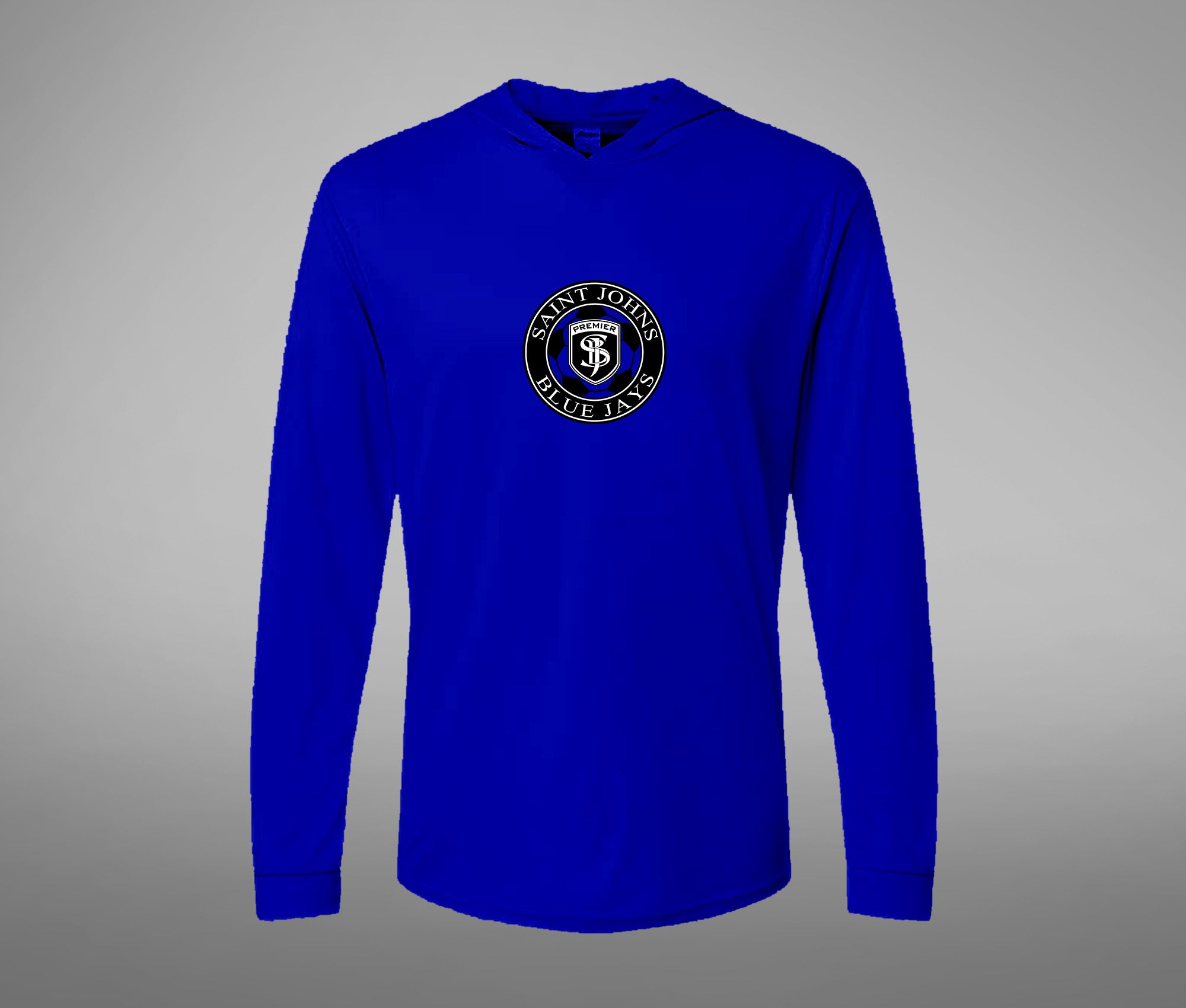 Hooded Performance Long Sleeve Tee (ROUND)