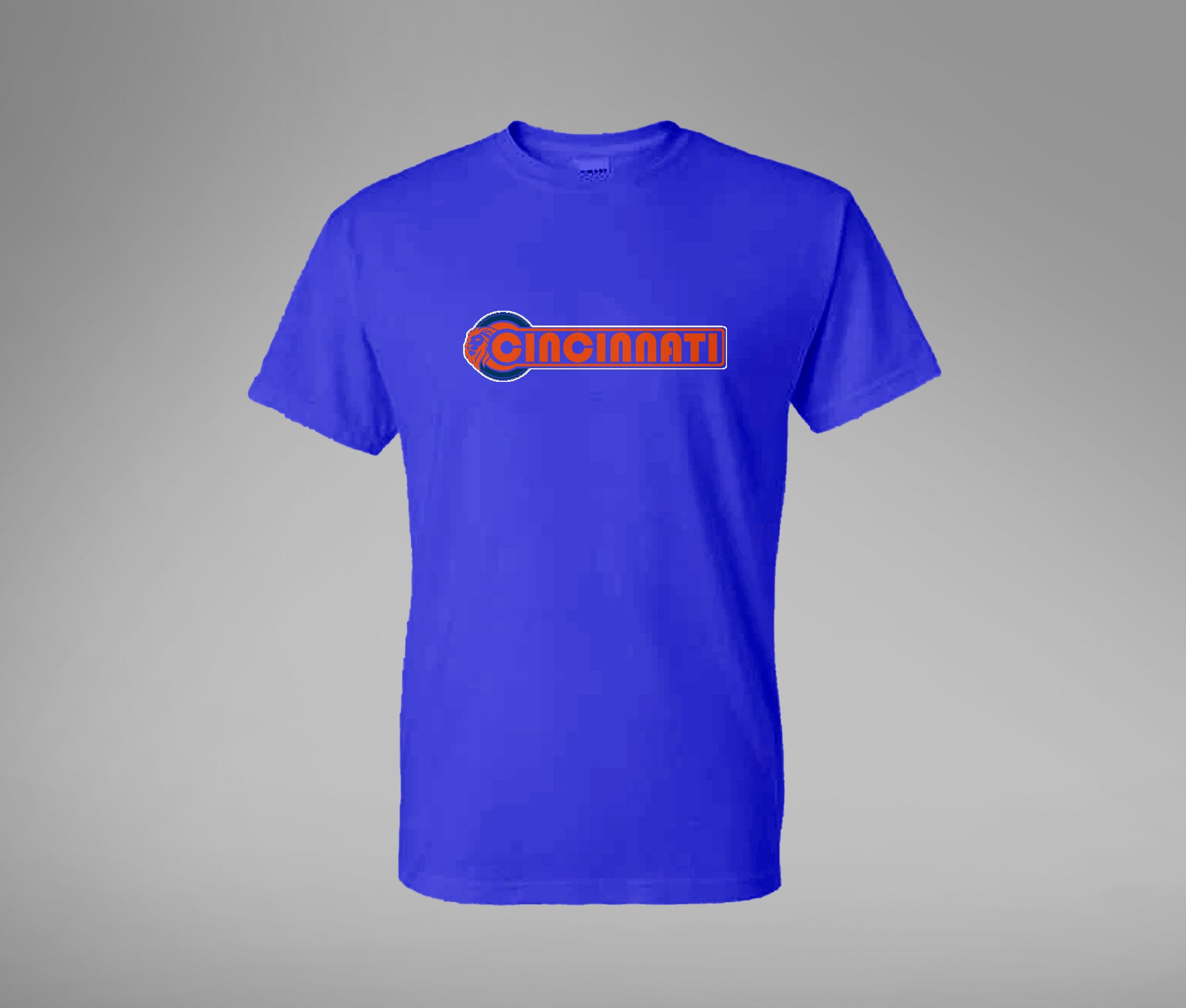 Cincy Lion 50/50 Dry Blend Tee