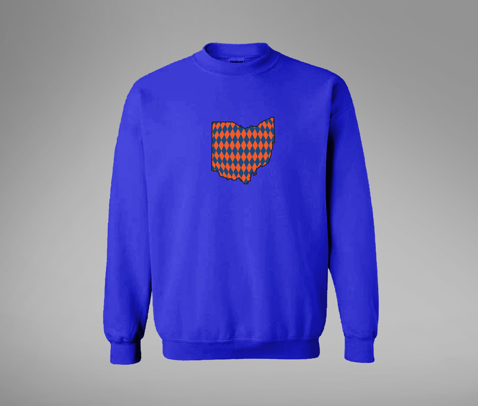 Orange and Blue Ohio Comfy Crew