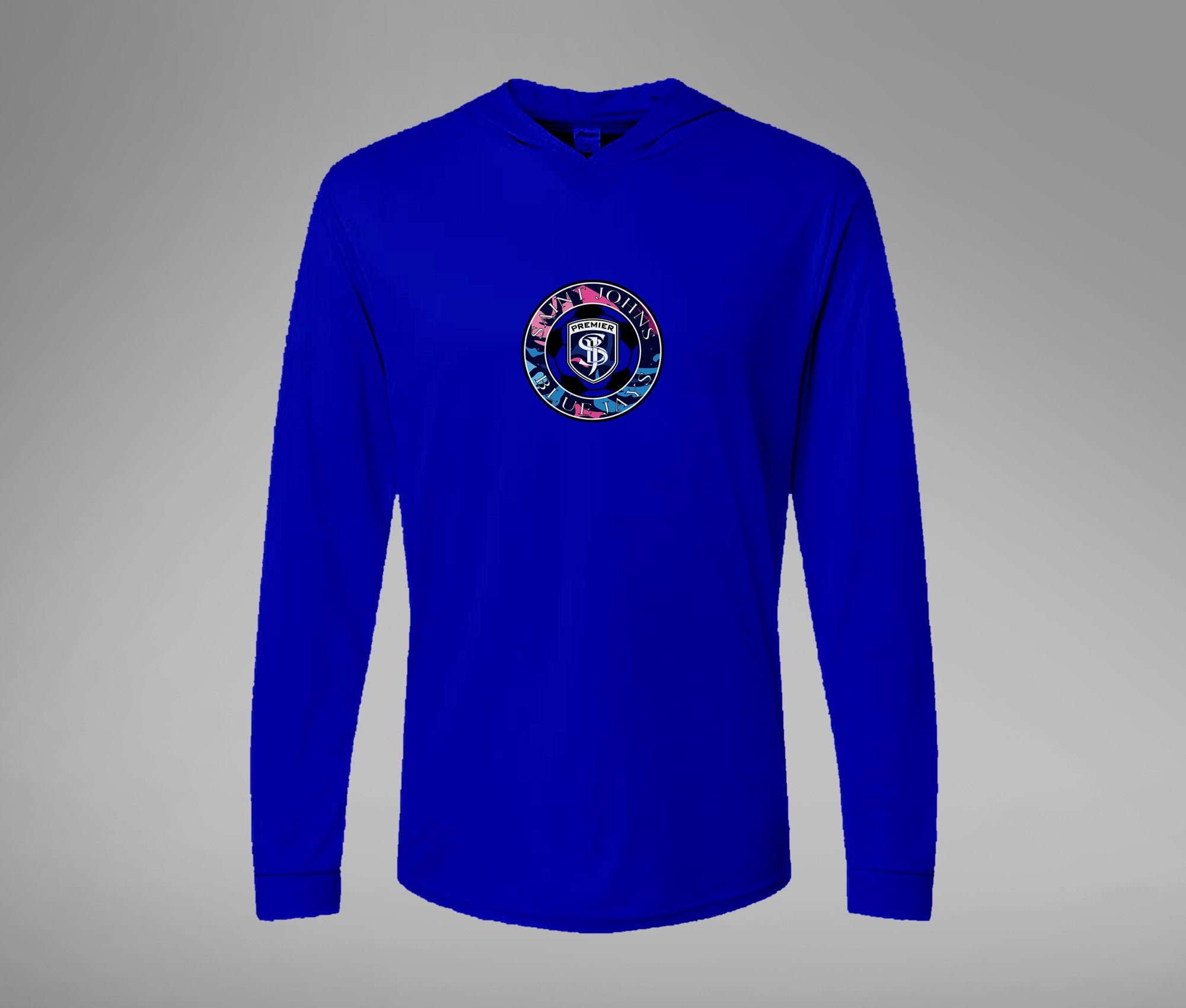 Hooded Performance Long Sleeve Tee (GIRLS ROUND)