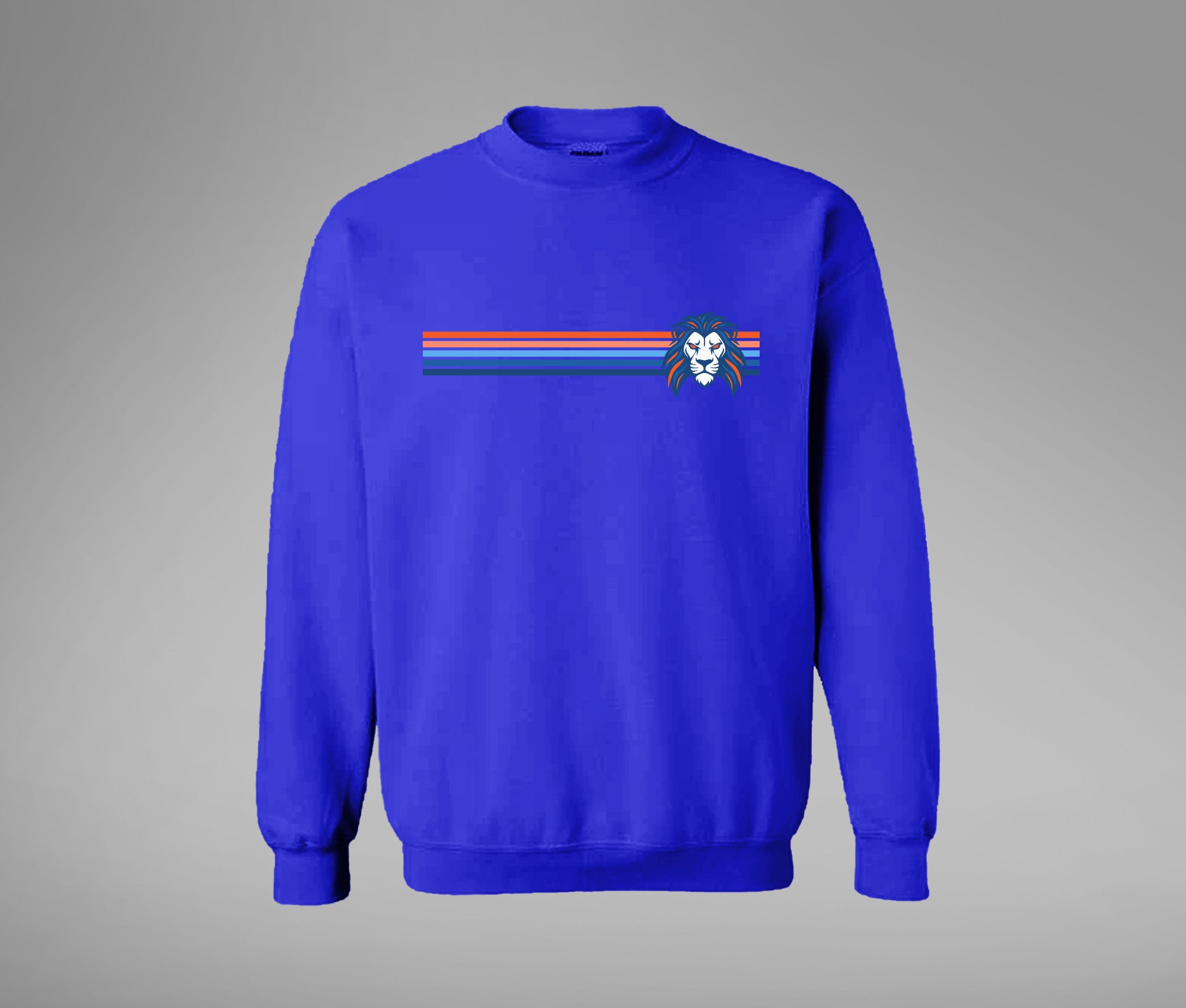 Striped Lion Comfy Crew