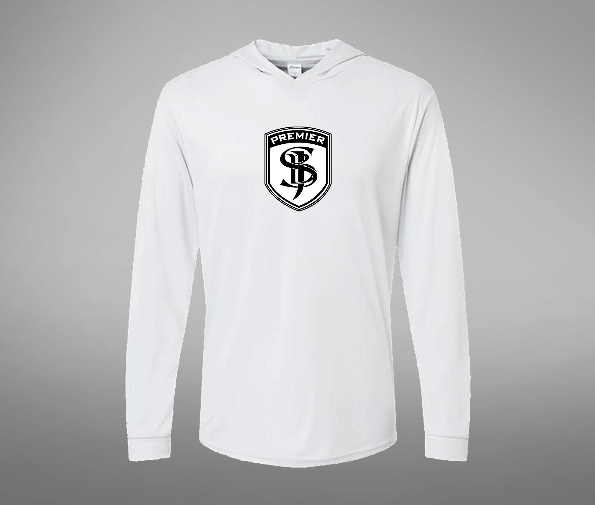 Hooded Performance Long Sleeve Tee (SHIELD)