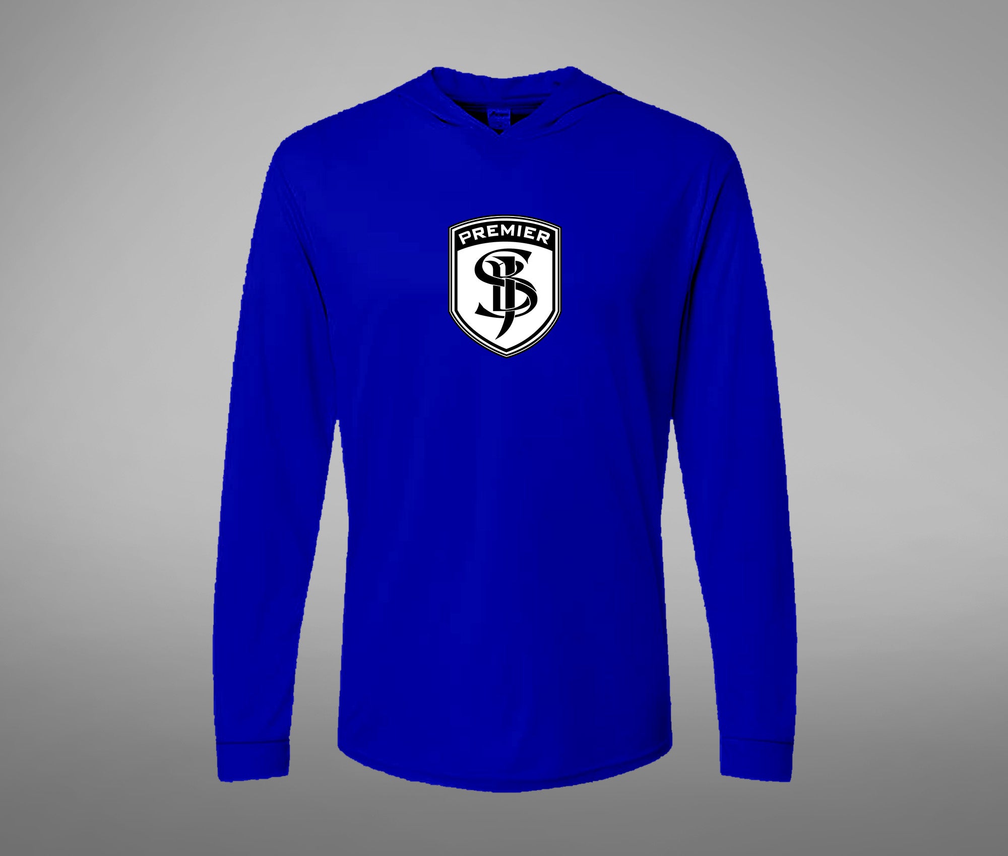 Hooded Performance Long Sleeve Tee (SHIELD)