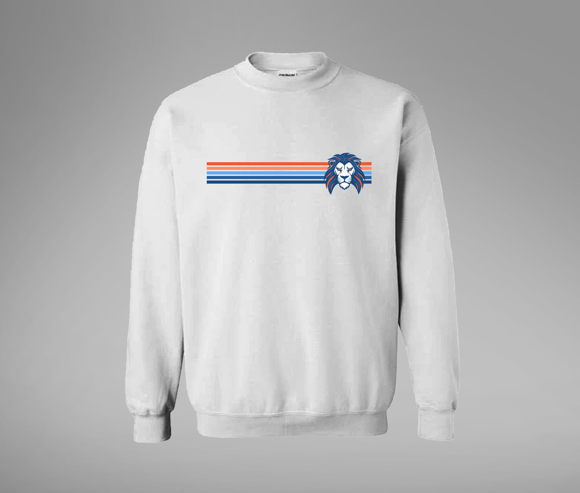 Striped Lion Comfy Crew