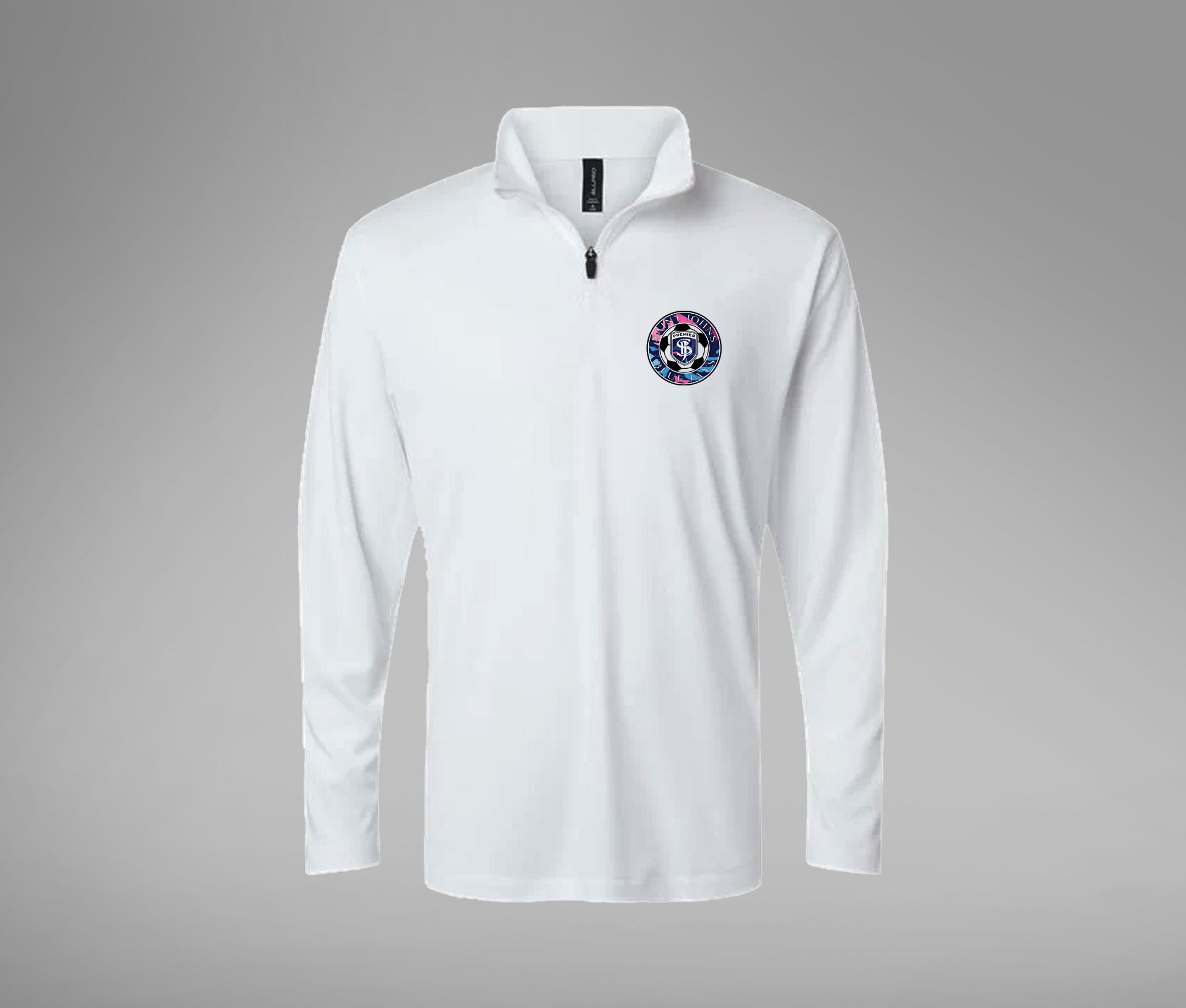 Performance Quarter Zip (GIRLS ROUND)