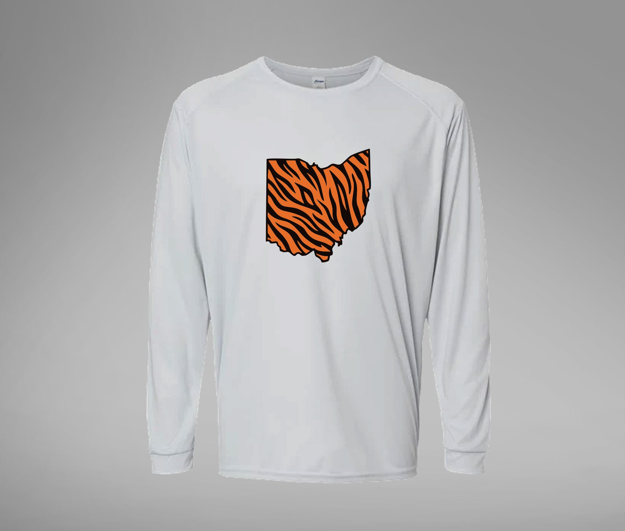Striped Ohio Performance Long Sleeve